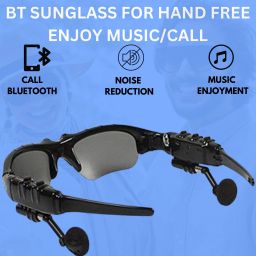 YAROH Bluetooth headset supported sunglass with mic for continuous dynamic MusicR184-image-110