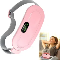 Belly Warmer Heating Pad with 3 Heat & 4 Heat Levels 4 Vibration Modes-image-91