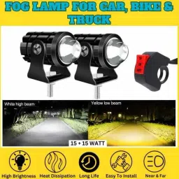 LED Fog Lamp Unit for Toyota, Jaguar, Land Rover, Bajaj, Skoda, TVS, Mini, Suzuki UVA-image-49