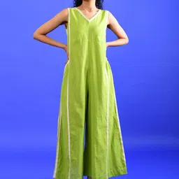 Rias Jaipur Solid Culotte Jumpsuit-picture-57