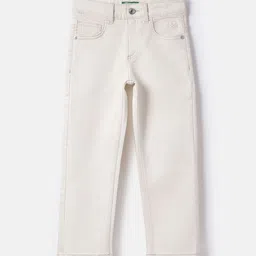 United Colors of Benetton Boys Straight Fit Mid-Rise Jeans-picture-7