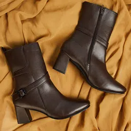 Ginger by Lifestyle Women PU Fashion Boots-picture-58