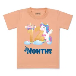 Arvesa Kids Printed Applique T-shirt-picture-48