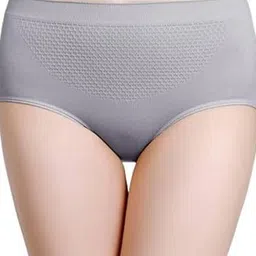 Eleg & Stilance Grey High-Waist Tummy Tucker Briefs with Anti-Slip Grip-picture-14