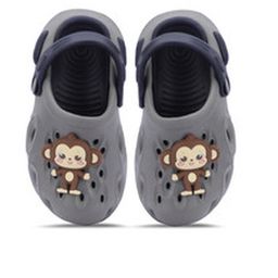 GLJ CLASSMATE Grey Rubber Clogs-image-5