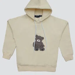 White Snow Girls Printed Sweatshirt-image-70