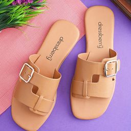 DressBerry Women One Toe comfortable Flats-image-8