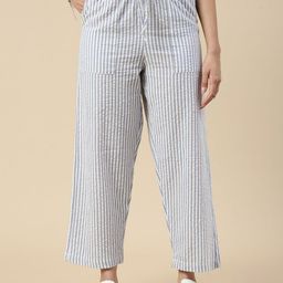 De Moza Women Relaxed Trousers-image-91