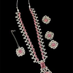 Gyaan Jewels Stones Studded Jewellery Set-image-78