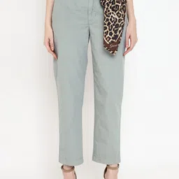 GUESS Women Chinos Cotton Trouser-image-1
