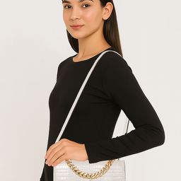 ESBEDA Textured Swagger Sling Bag-image-5