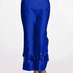 FLOREOS Mid-Rise Self Design Trousers-image-97