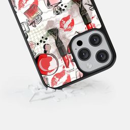 macmerise Abstract Printed iPhone 13 Pro Max Back Case Mobile Accessories image 2