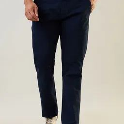TIM PARIS Men Mid-Rise Tapered Fit Chinos Trousers-image-31