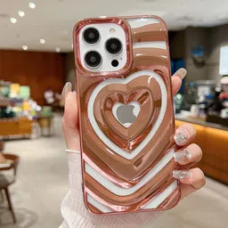 Luxury Kase Solid Printed iPhone 15 Pro Back Case Mobile Accessories-image-17