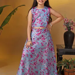 Sangria Printed Lehenga With Choli-image-38