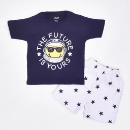 BAESD Boys Printed Round Neck Pure Cotton T-Shirt With Shorts-picture-26