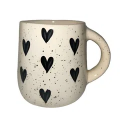 Rare Planet Off White & Black Printed Ceramic Glossy Mug-image-71