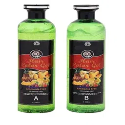Colormate Hair Color Gel 500 ml Each - Natural Black-27