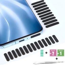Avedia charger protector dust proof hole protector speaker smartphone dustproof sticker Audio Jack Black Anti-dust Plug-6