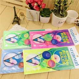 iol geometric shape ruler/scale set mathematics kit early education activities Ruler geometric shape ruler/scale set mathematics kit early education activities Ruler Rulers Stencil image 2