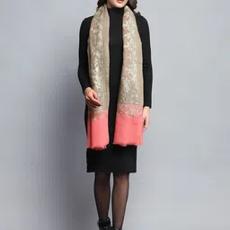 Monte Carlo Embroidered Shawl-13