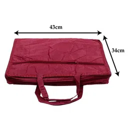 Kuber Industries Maroon Set of 1 Regular Multi-Utility Organisers image 4