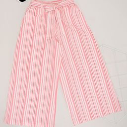 AKKRITI BY PANTALOONS Girls Striped Palazzos-image-92