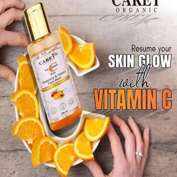 CARET ORGANIC Set Of 5 Vitamin C Face Wash With Raspberry & Papaya - 100 ml Each image 3
