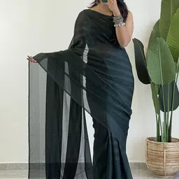 LeeliPeeri Designer Poly Georgette Saree-image-14