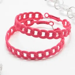 Maansh Contemporary Hoop Earrings-image-82