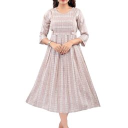B2F Manufacturing & Designing Kurti Women Cotton Maternity Anarkali Kurta-image-97