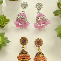 FEMMIBELLA Contemporary Studs Earrings-27