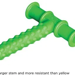 chewy tubes Green Knobby Texture Teether image 2