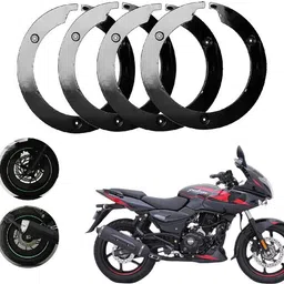 sunriders Bike Wheel Cover 17 Inch For Bajaj Pulsar 220 F Black Setof 4 Pc Wheel Cover For NA NA-picture-49