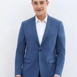 Allen Solly Slim-Fit Single-Breasted Formal Blazer-picture-46