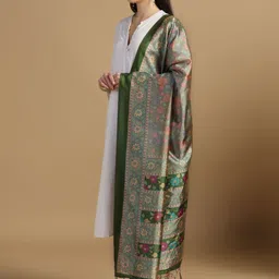 Kaizen TEXO FAB Ethnic Motifs Printed Dupatta image 5