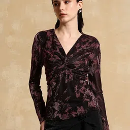 Kazo Women Floral Printed Empire Top-picture-43
