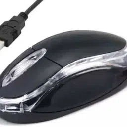 Mobtude Wired Optical Mouse, Led Tracking, Scrolling Wheel, Plug and Play for Laptop Wired Ambidextrous Optical Gaming Mouse-21