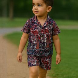 IRSIA Boys Blue Clothing Set-image-71