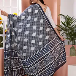Bunkraft Geometric Block Printed Dupatta image 3