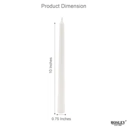 HOSLEY White 4 pieces Pillar Candle-image-17