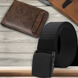 Provogue Men Wallet and Belt Accessory Gift Set-image-42
