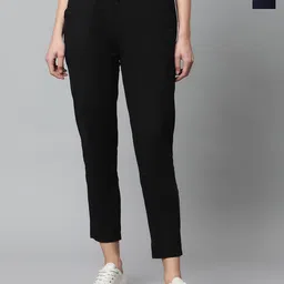 Global Republic Women Pack Of 2 Cotton Slim Fit High Waist Lower-image-29