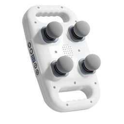 TENS 4 Heads High Frequency Vibration Body Gun Massager-49