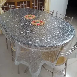 Solid 6 Seater Table Cover-3
