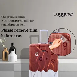 Luggero Set Of 2 Printed 360- Degree Wheeling Suitcase Bag image 3
