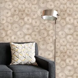 ArtzFolio Printed UV-Resistant Anti-Bacterial 3D Flowers Pattern Peel & Stick Wallpaper-image-83