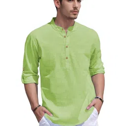 SQS Men Cotton Straight Kurtas-picture-20