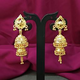 Efulgenz Contemporary Jhumkas Earrings-58
